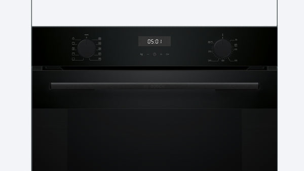 BOSCH BOSCH HJA737BA0 Built In Elec Oven 60cm Series 4 76Lit Black BOSCH BOSCH HJA737BA0 Built In Elec Oven 60cm Series 4 76Lit Black