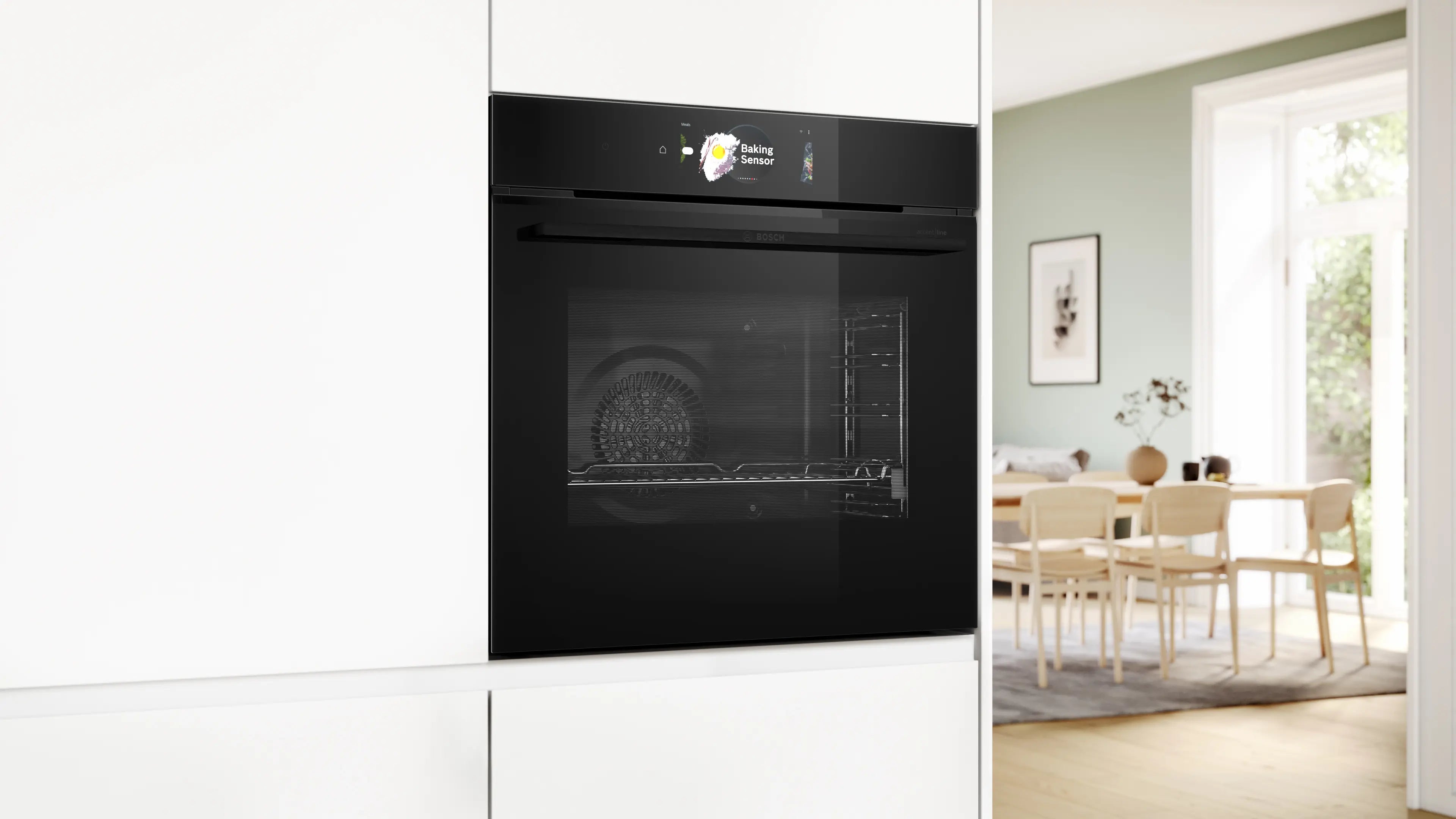 Bosch HBG978NB1 AccentLine Built-In Electric Oven 60cm 71L TFT Screen Black - Bosch Built-in electric oven product image 5