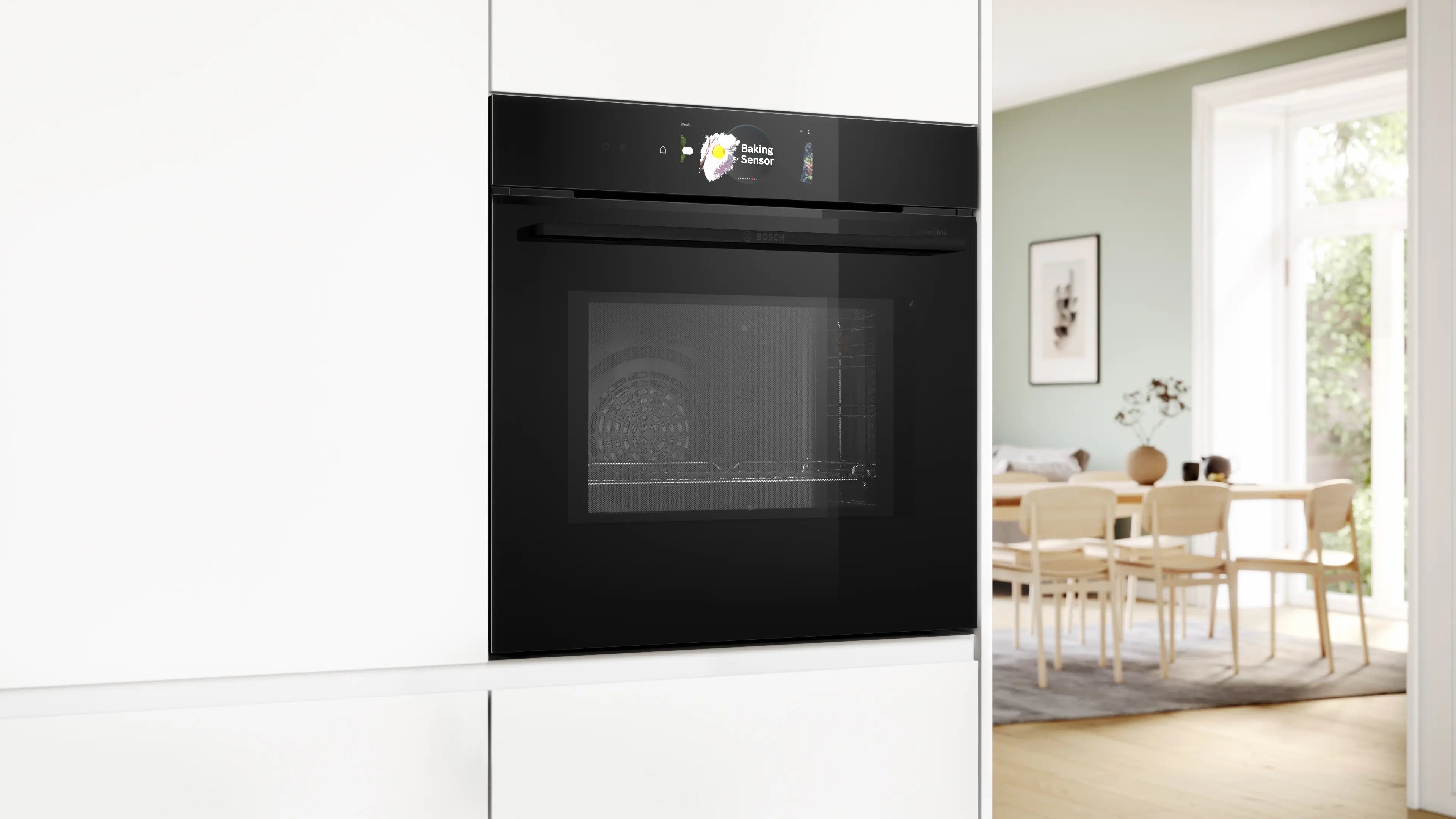 Bosch HMG978NB1 AccentLine Built-In Combi Oven with Microwave 60cm 67L Black - Bosch Built-in microwave / combi oven product image 5