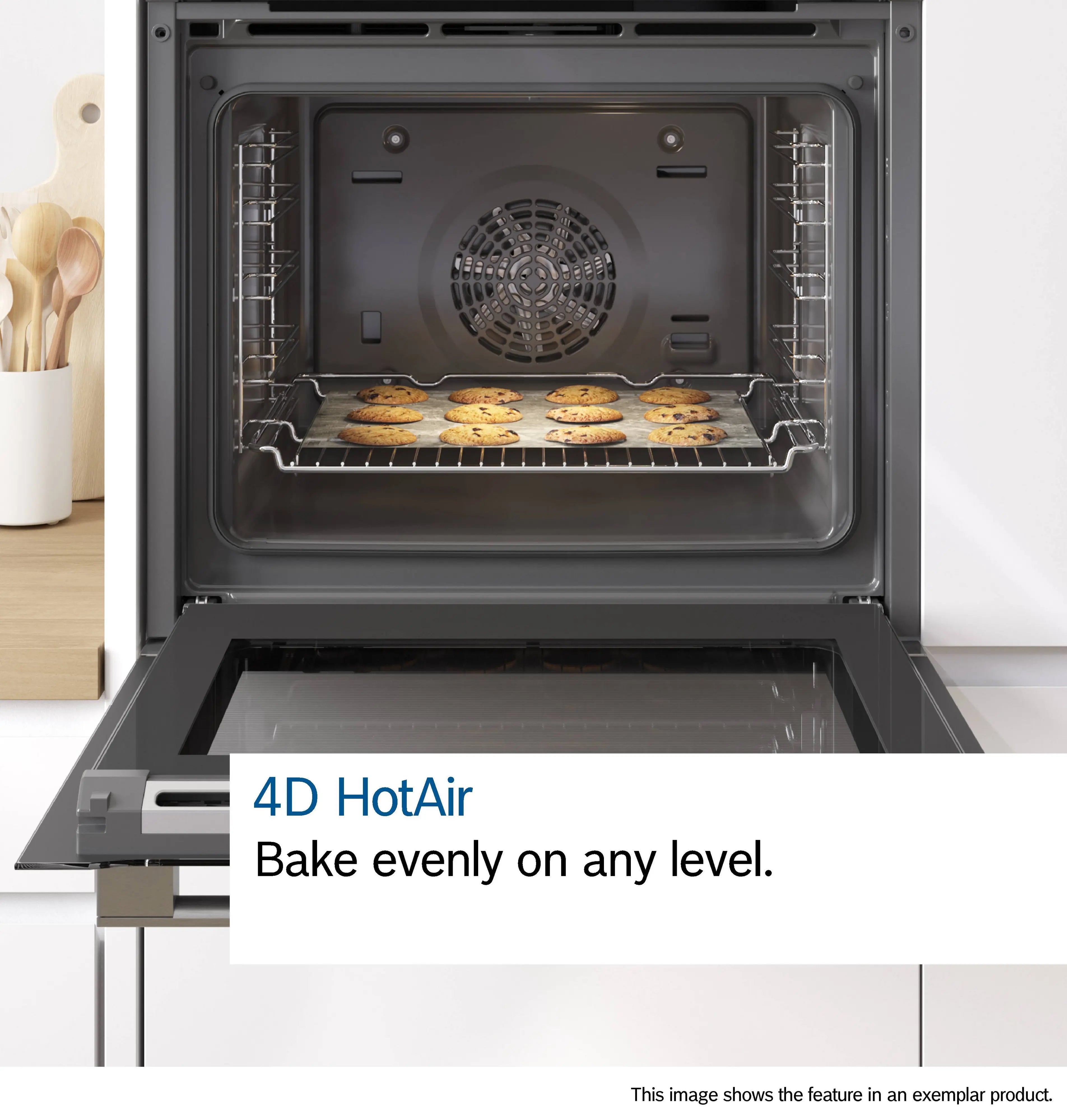 Bosch HSG958DB1S Serie 8 Built-In Combi Steam Oven 60cm 71L Black - Bosch Built-in steam oven product image 8