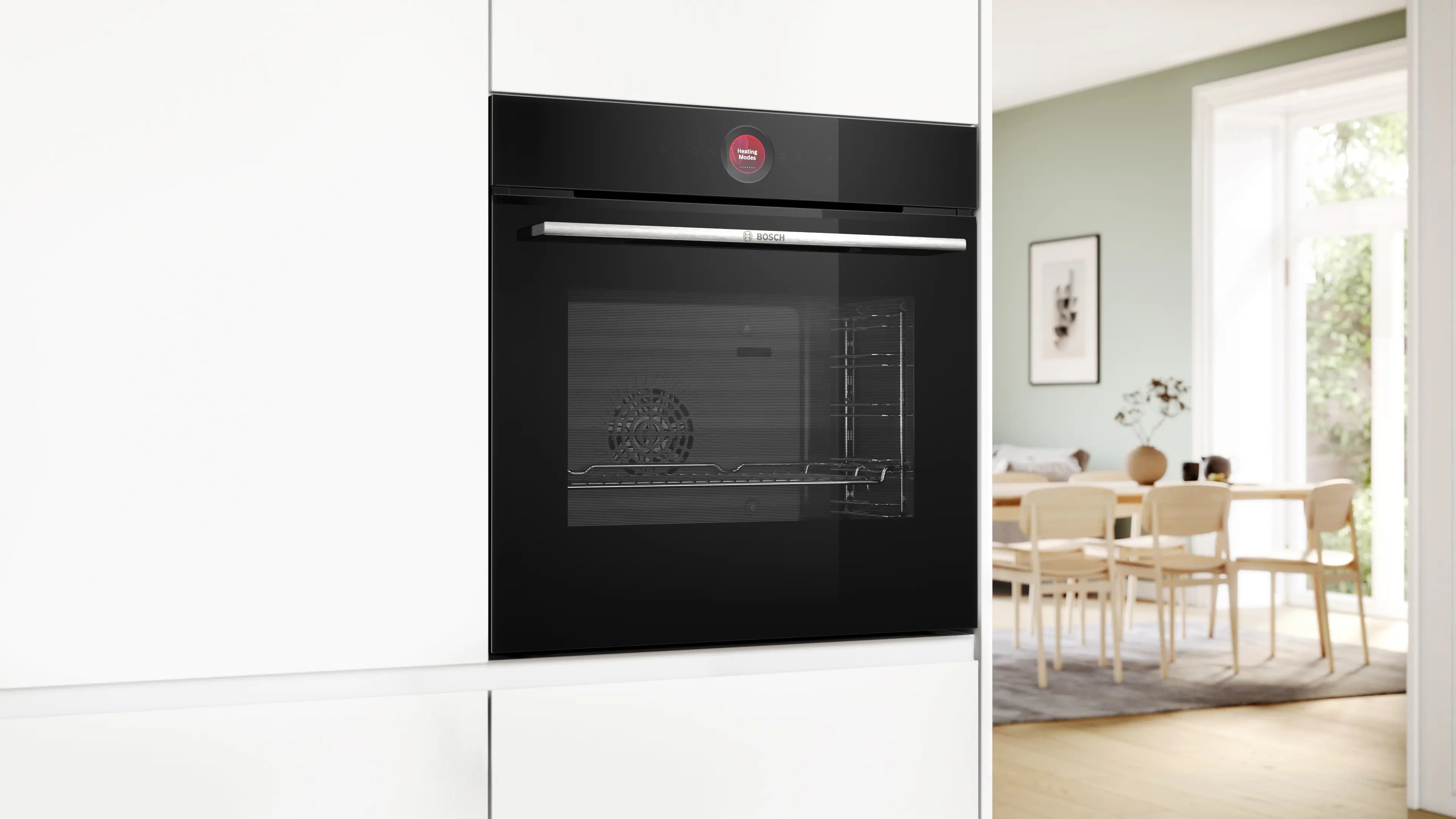 Bosch HBG7341B1 Serie 8 Built-In Electric Oven 60cm 71L Black with Stainless Steel Handle - Bosch Built-in electric oven product image 5