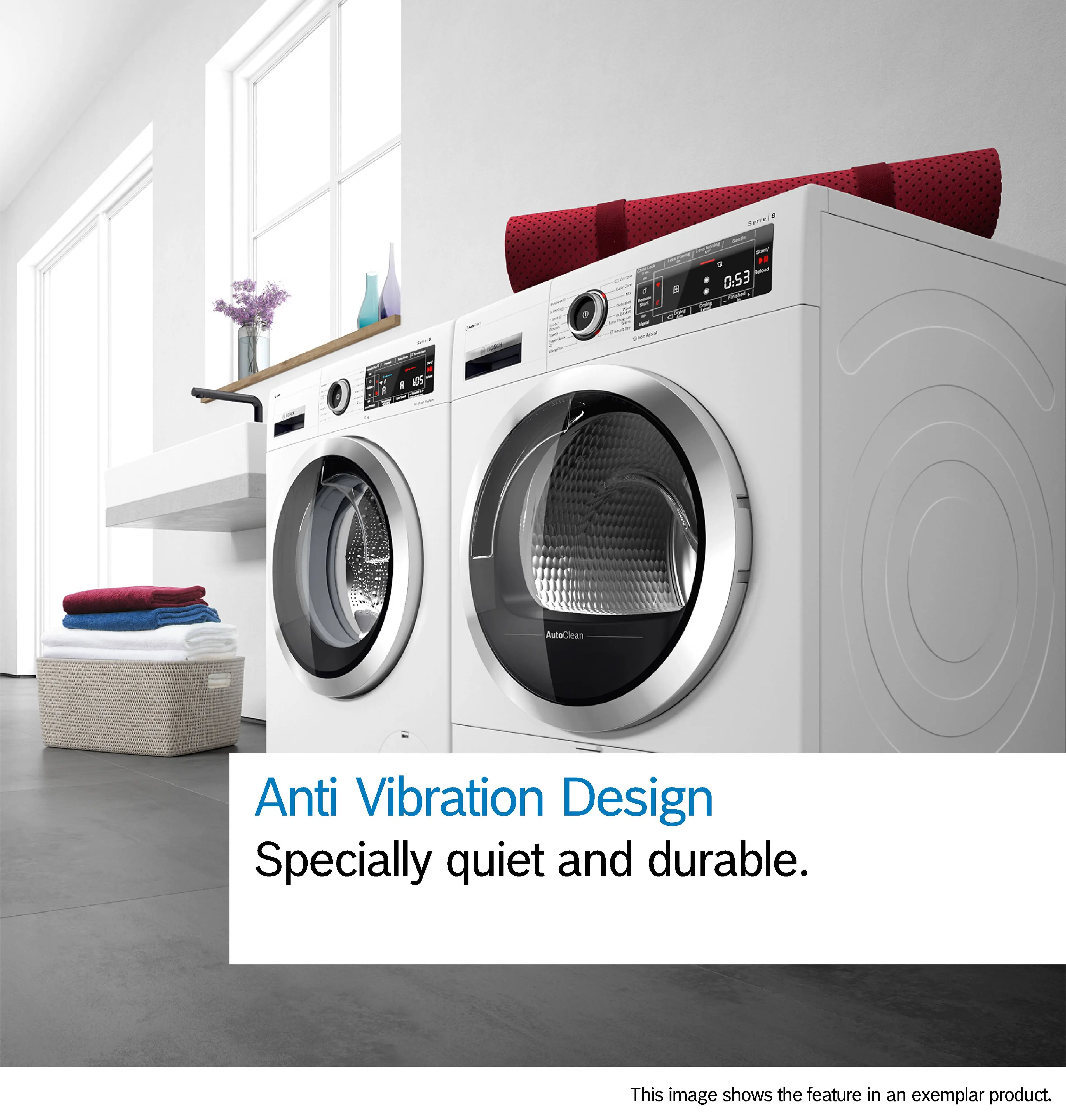 Bosch WTN86212ME Serie 4 Condenser Tumble Dryer 8KG  B Silver with AutoDry