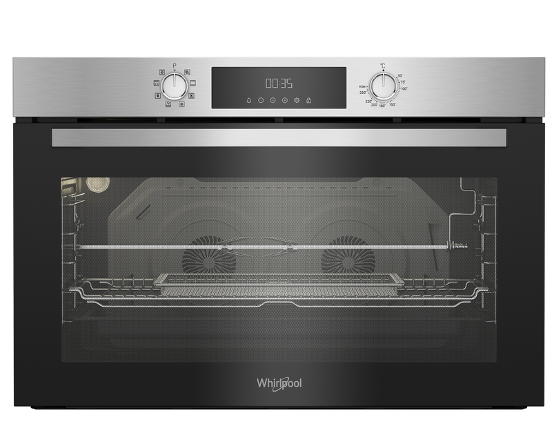 Whirlpool WOE9 R3TF49 XME Built in Elec Oven 90cm 96Lit Inox &amp; Fan+Led Screen