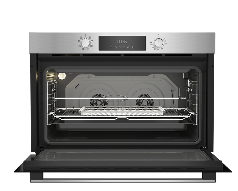 Whirlpool WOE9 R3TF49 XME Built in Elec Oven 90cm 96Lit Inox &amp; Fan+Led Screen