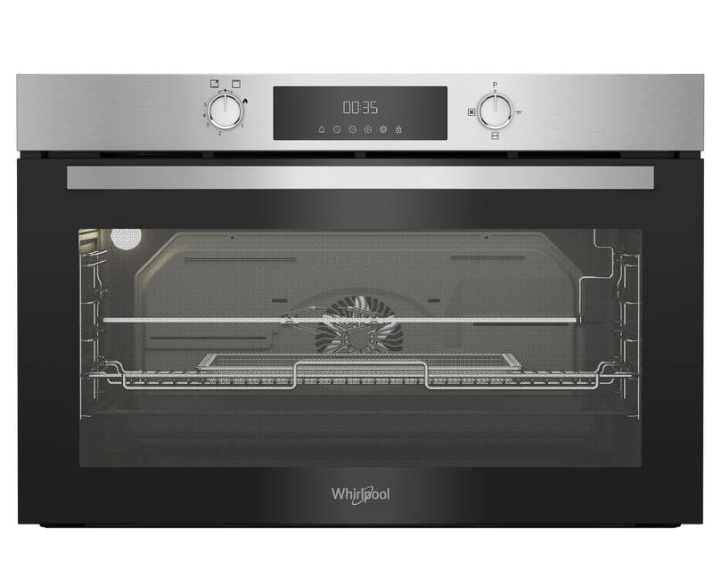 Whirlpool WOG9 R3F4G9 XME Built In Gas Oven 90cm 96Lit Inox &amp; Fan+Led Screen
