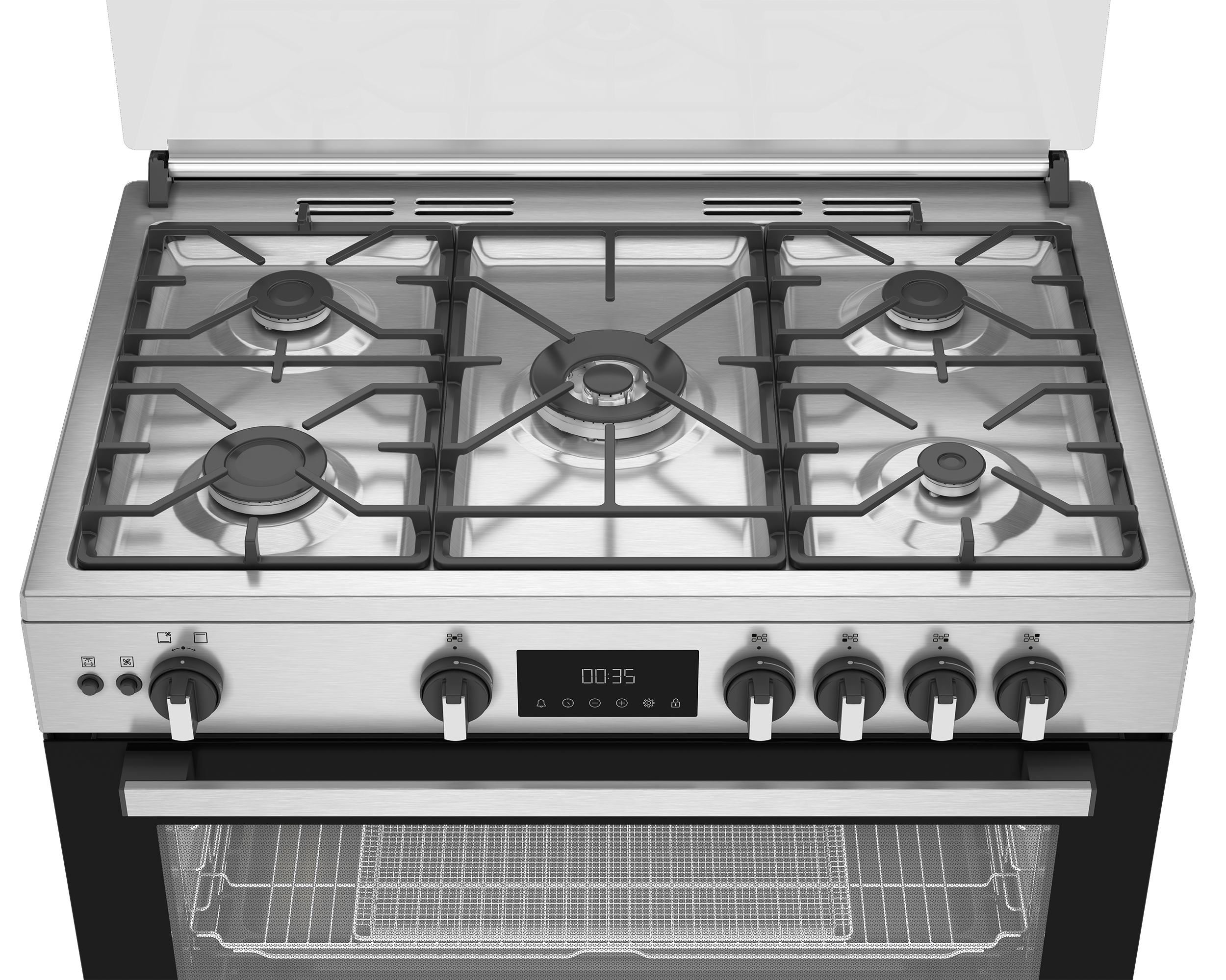 Whirlpool WR90 GGF 33229 XNA freestanding gas cooker product image 5
