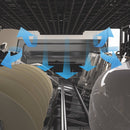 Whirlpool WFO 3T133 PF X Dishwasher 10prog A+++ 9.5lit Power Clean Natural Dry 3rd Rack Inox