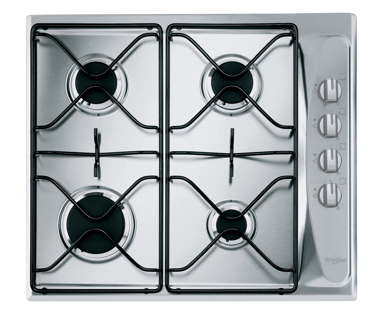 Whirlpool AKM 268/IX gas hob front view