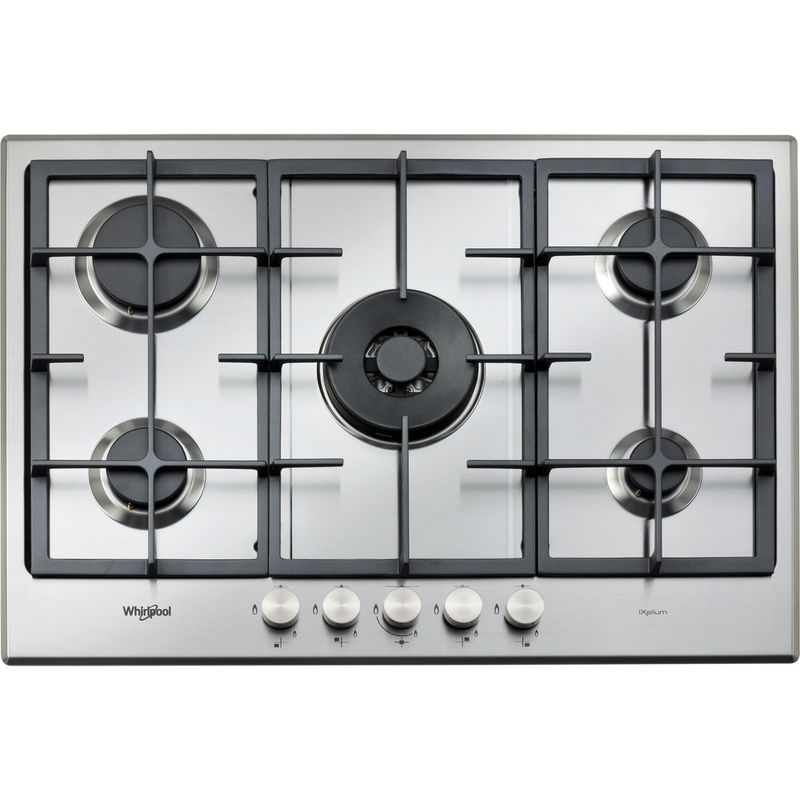 Whirlpool AKM298 IX gas hob front view