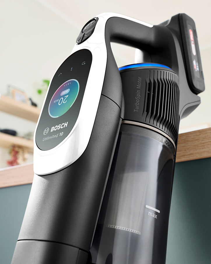 Rechargeable Handstick Vacuum Cleaner Unlimited 10 White
