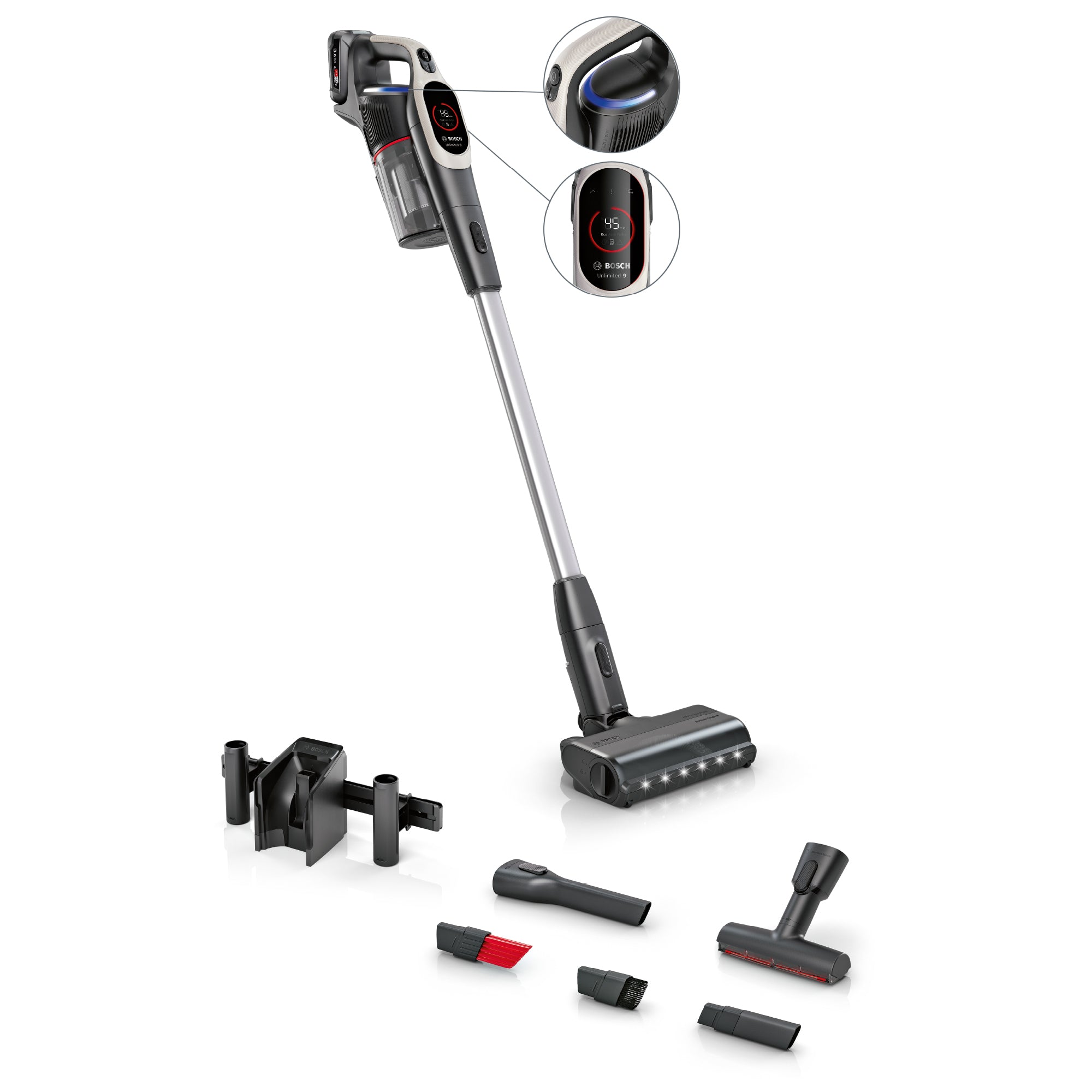 Bosch BCS931GAC Unlimited 9 Series 9 - Flagship Multi-Surface Cordless Vacuum