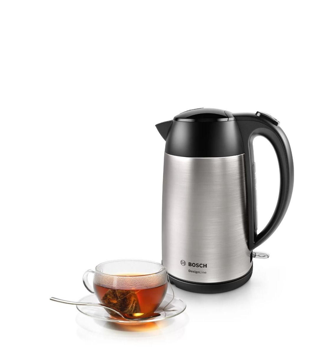 Bosch TWK3P420 DesignLine Water Kettle 1.7L 2400W Stainless Steel product view 4