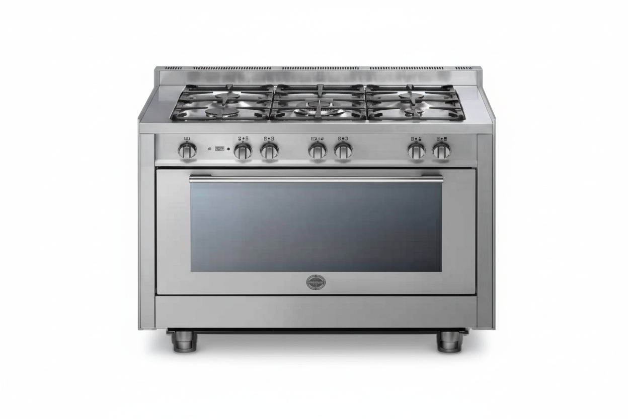 ARDESIA C116GM5VCX Gas Cooker 100cm Cast Iron 133Lit S.Steel
