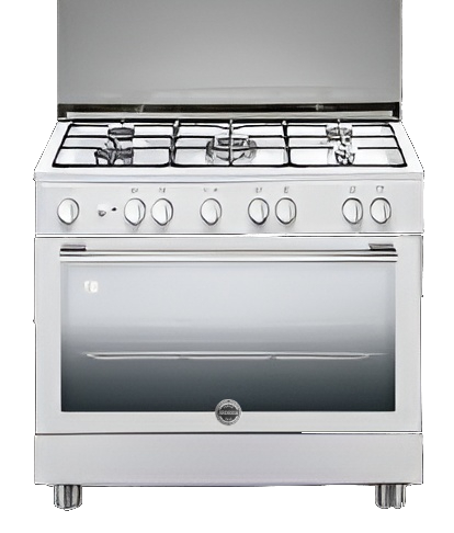 Gas Cooker 90cm 116Lit White
