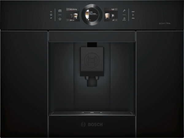 BOSCH Built In Fully-automatic Coffee Maker Full TFT Screen Home Connect Accentline