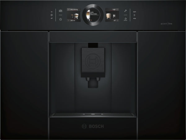 Built In Fully-automatic Coffee Maker Full TFT Screen Home Connect Accentline