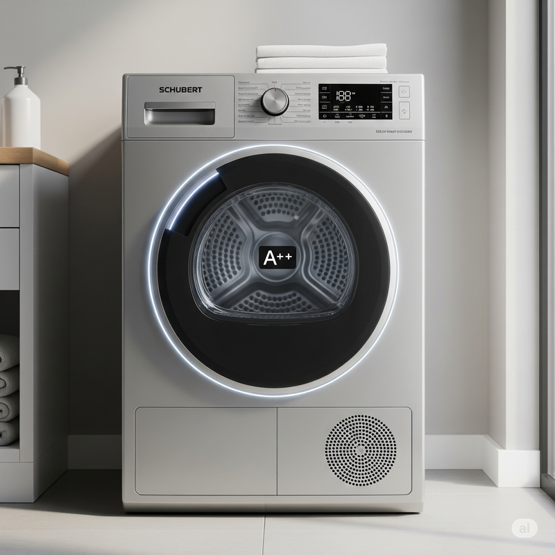 Dryer Heat Pump10kg A++ Silver