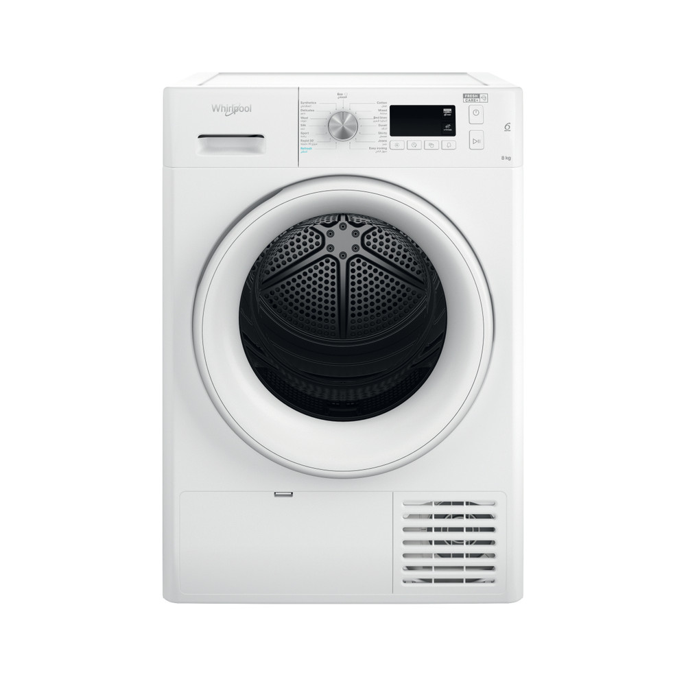 Whirlpool FFT CM11 8B GCC condenser dryer front view
