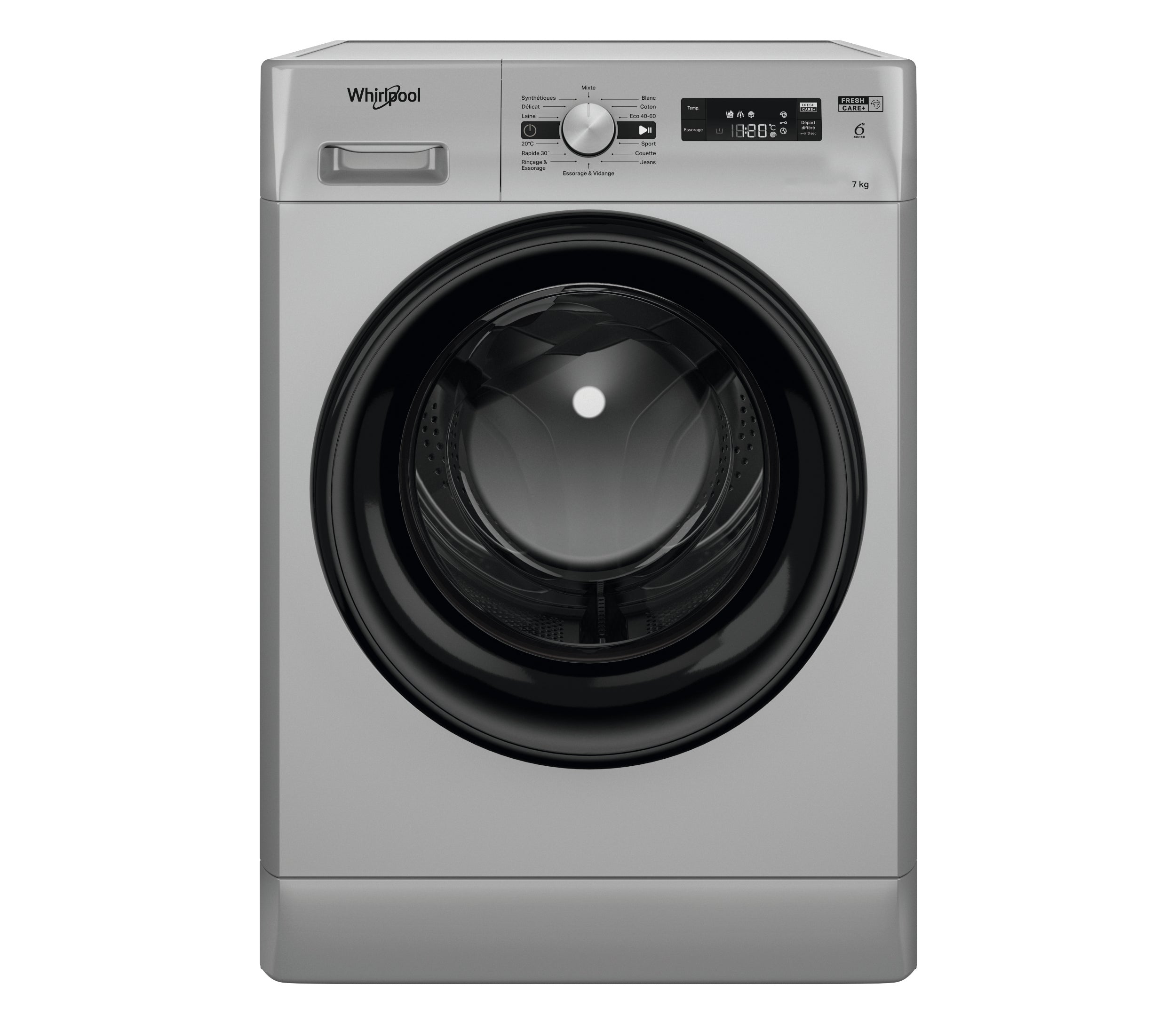 Whirlpool FFWS 7235 SB NA washing machine front view