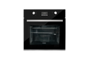 Built In Gas Oven Elec Grill 60cm 60Lit Black,Handel +Knobs Silver Digital Screen-Auto-Off " Grill+Oven"