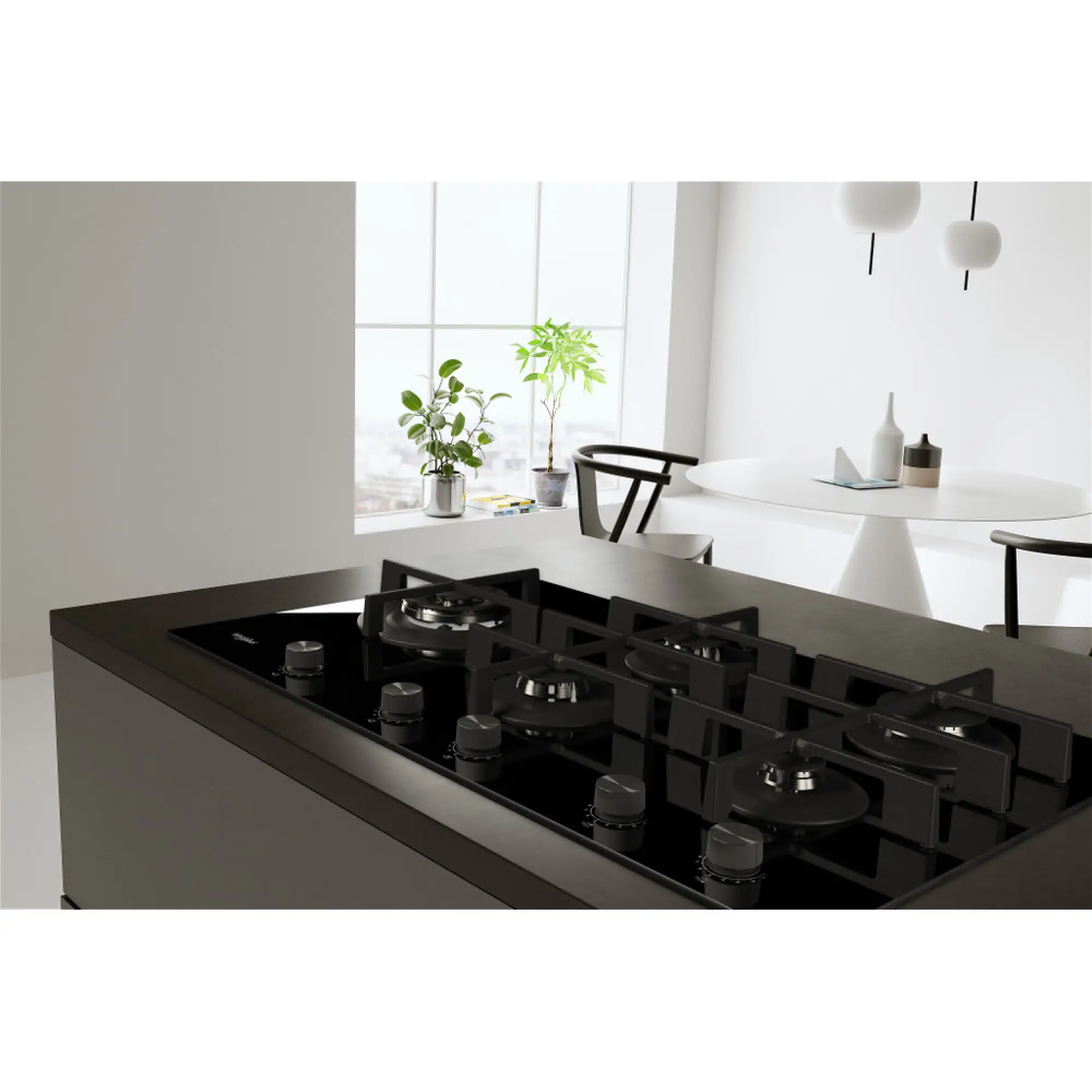 Whirlpool GOWL 928/NB gas on glass hob product image 5