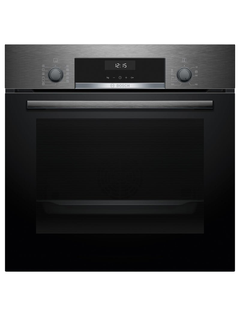 Built In Elec Oven 60cm Serie6 66Lit Hydrolytic Clean Black S.Steel