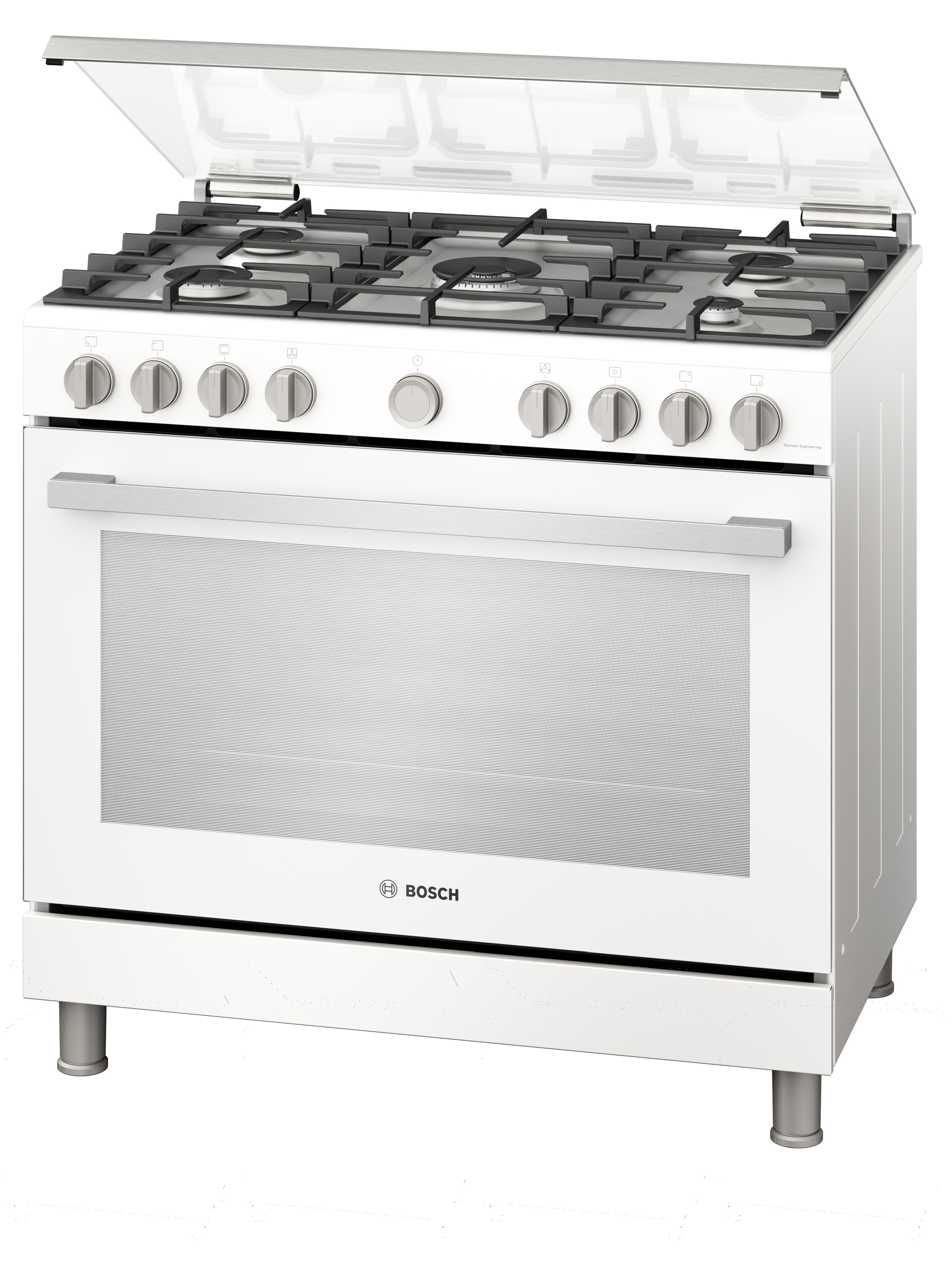 Gas Cooker Serie2 90cm 125Lit White