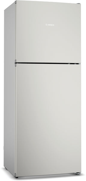 BOSCH Top Mount Freezer-Fridge 70cm Serie 2 328Lit Inox look-metallic