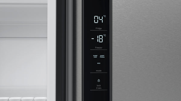 4Door Fridge 90.5cm 605lit Series 4 Brushed S.Steel