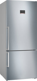 Bottom Mount Fridge/Freezer Serie6 75cm 521lit A++ Inox Digital LCD