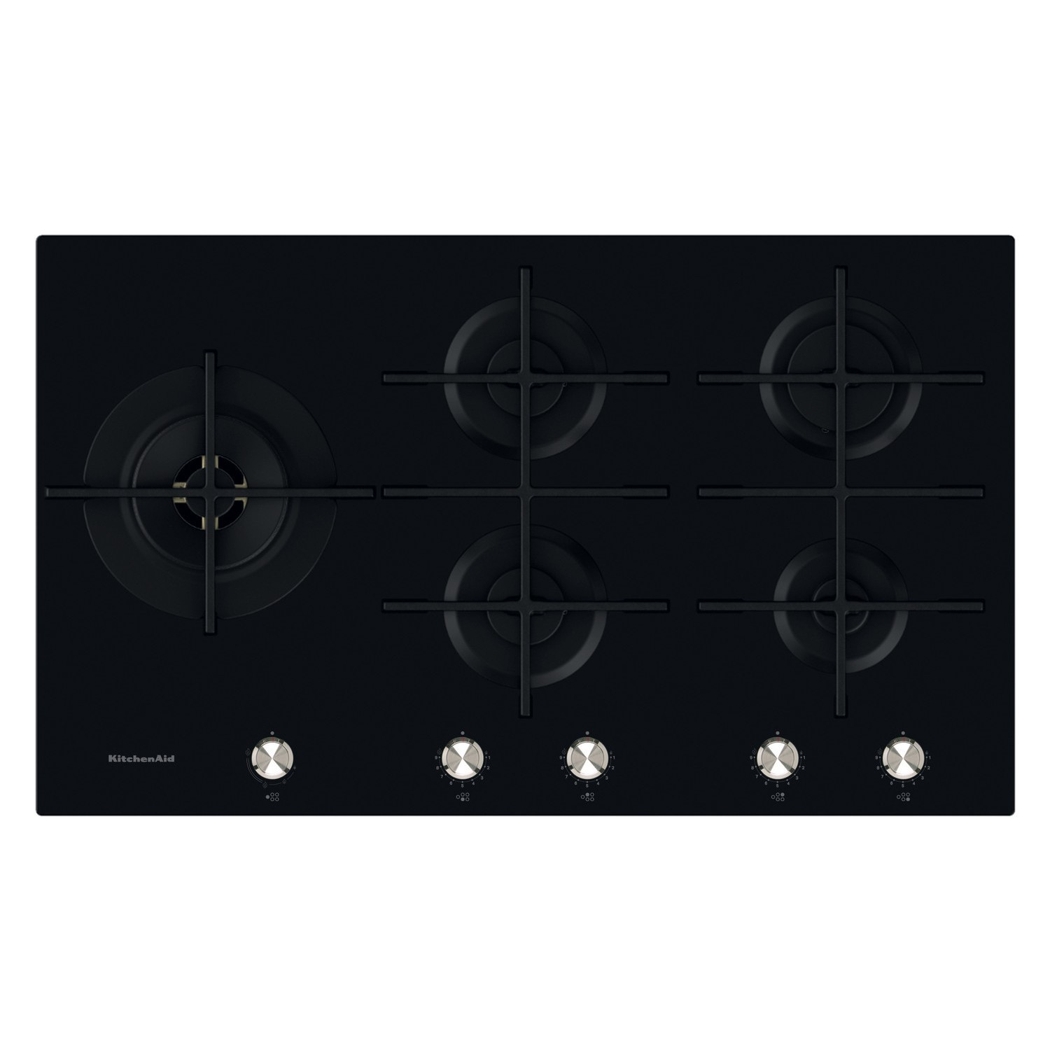 KITCHENAID KHGL 942 NB موقد غاز سيراميك مدمج 86 سم - KHGD5 86510