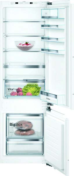 BOSCH Integ 2/3 Fridge 1/3 Freezer 60cm Serie6 272Lit