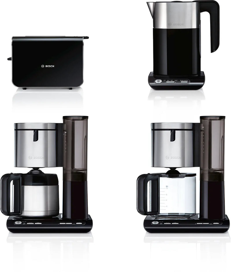 Water Kettle 1.5Lit 2000-2400W Black+S.Steel