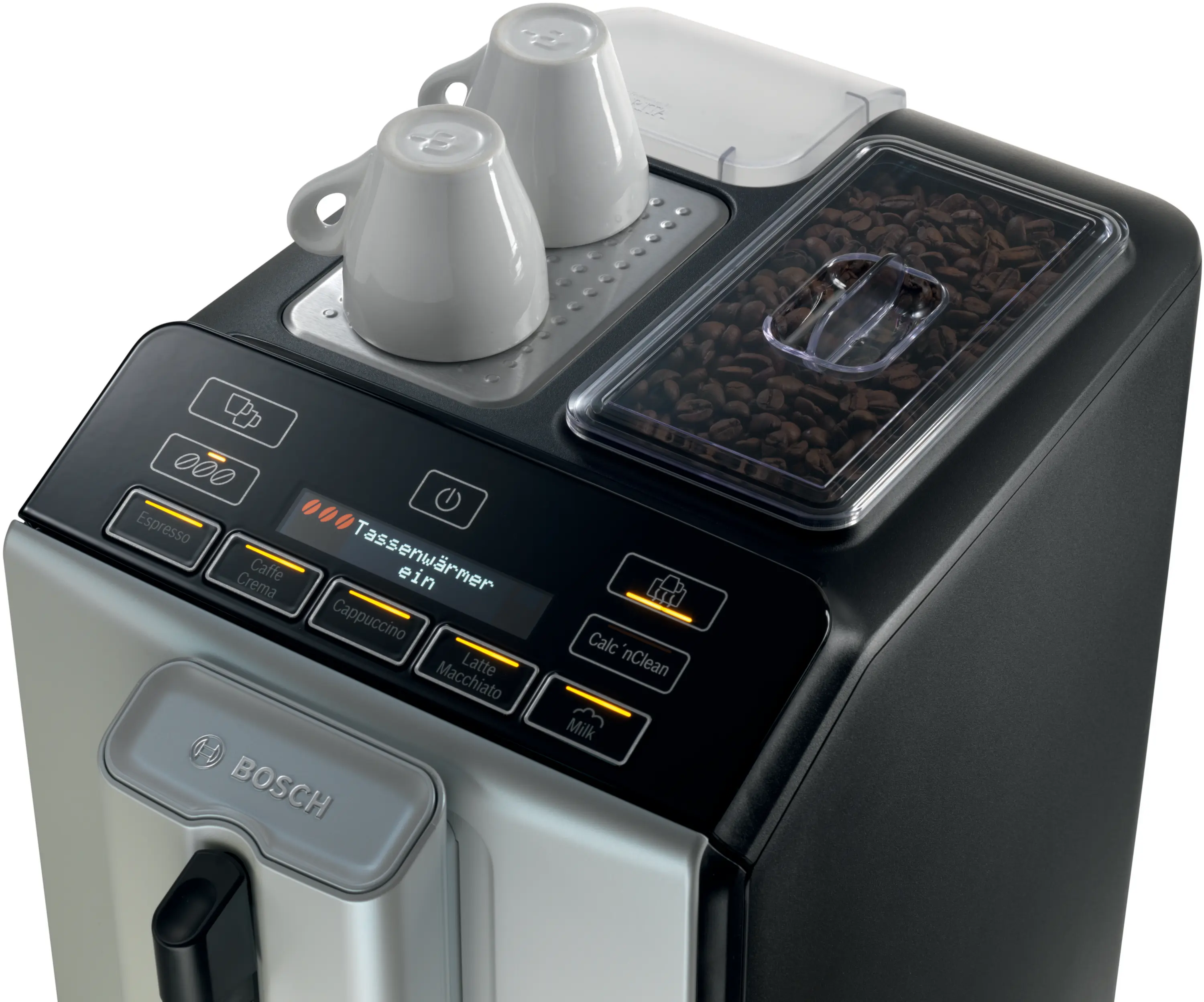 Bosch TIS30321RW VeroCup 300 Fully Automatic Coffee Machine Silver additional product view 3 at Tahboub Appliances Jordan