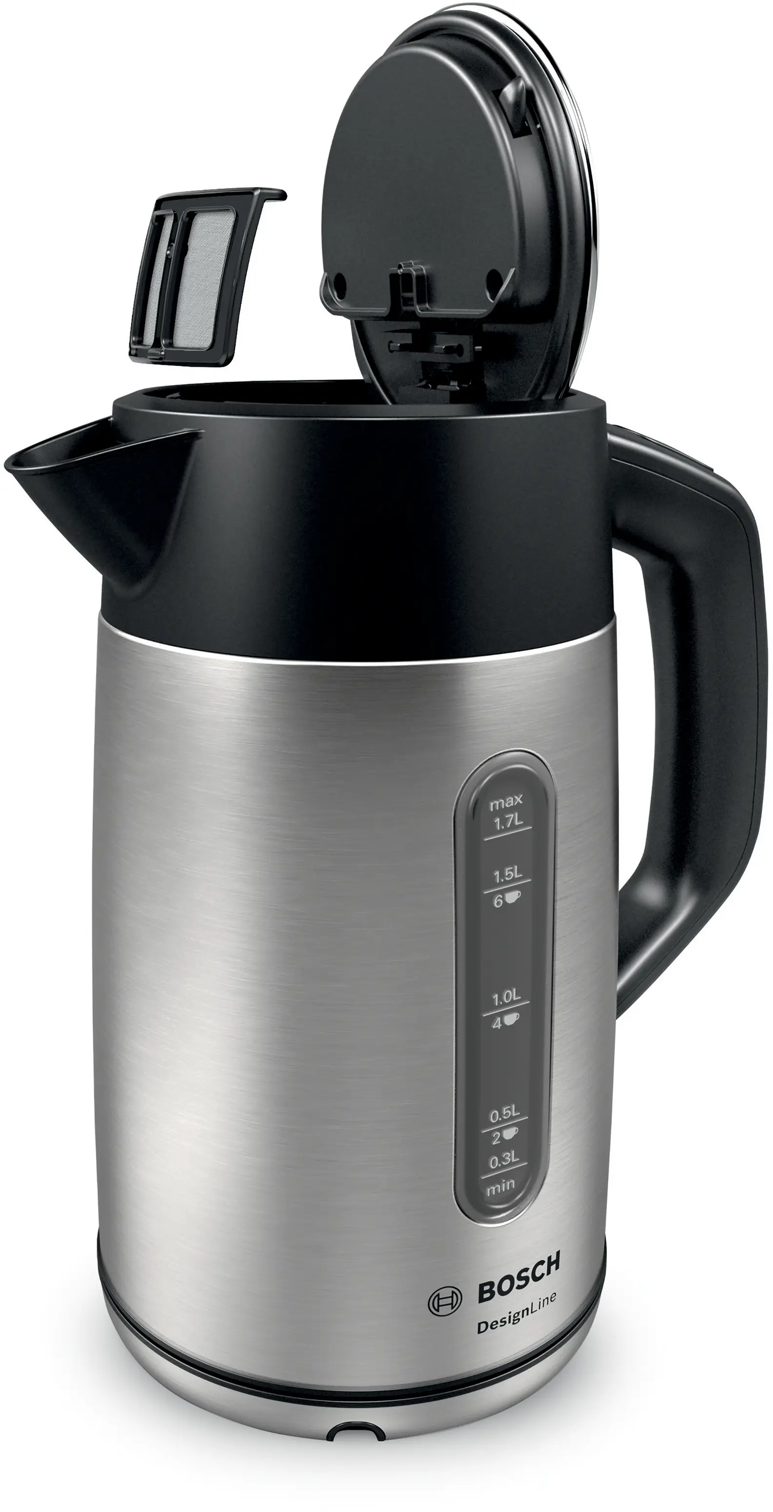 Bosch TWK4P440 DesignLine Water Kettle 1.7L 2400W Stainless Steel product view 12