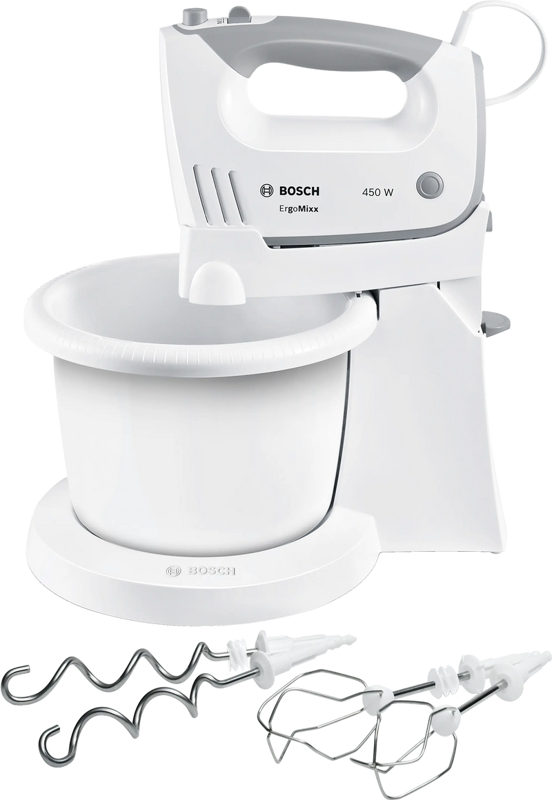 Bosch MFQ36460 Hand Mixer Ergo Mixx 450W White