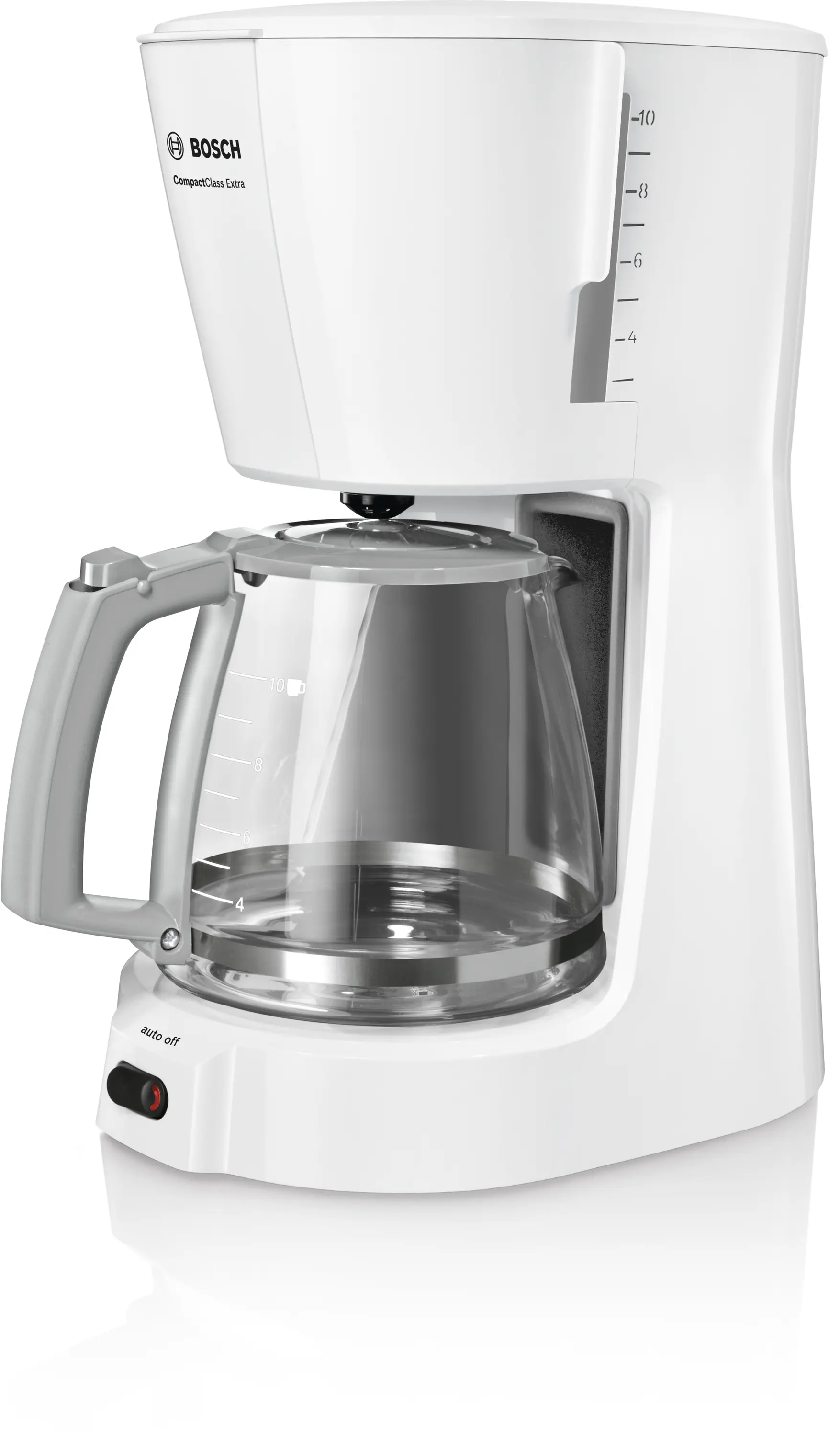 Bosch TKA3A031 CompactClass Extra Filter Coffee Maker 1100W White product view 14