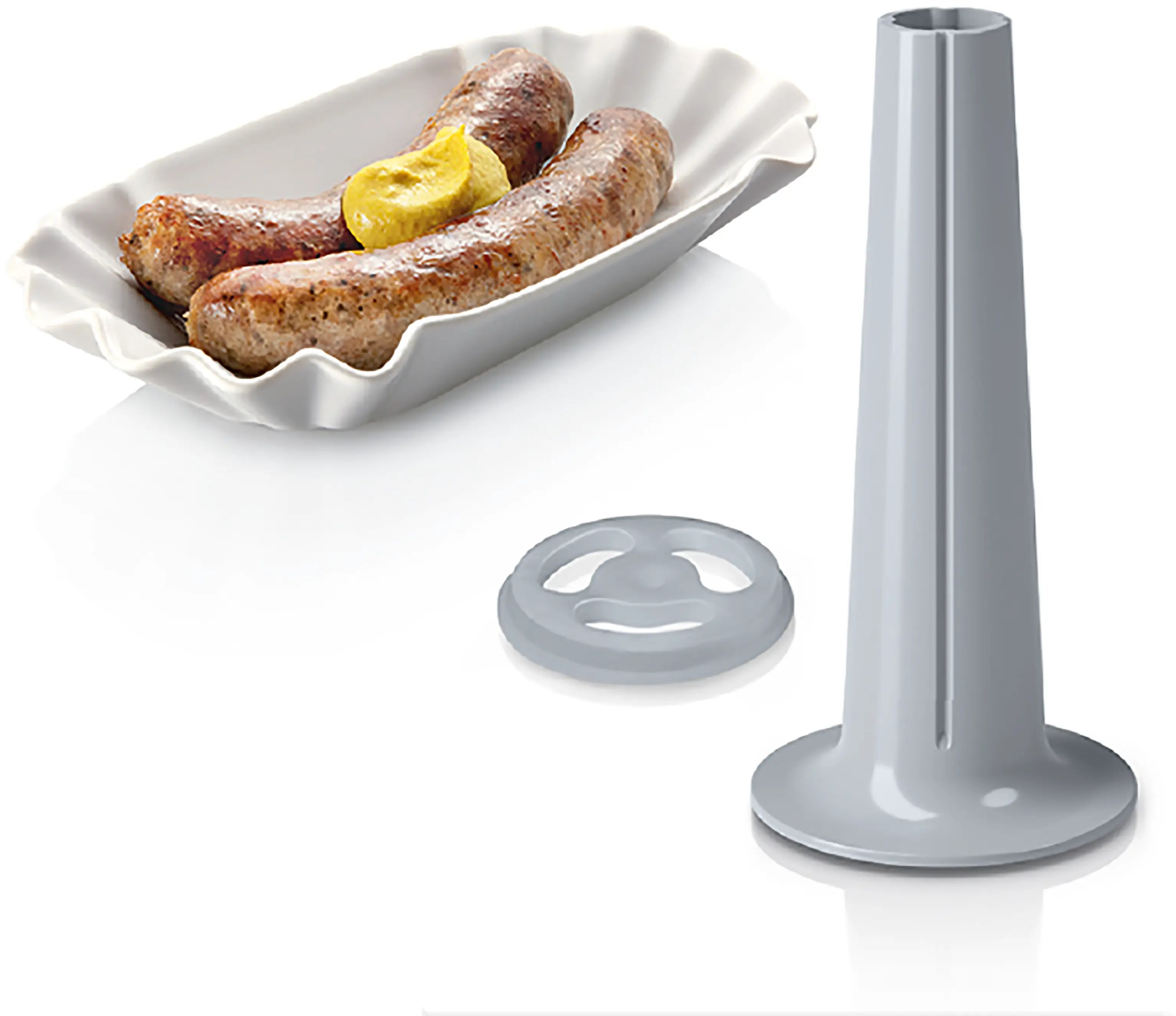 Bosch MFW68640 sausage attachment with homemade sausages