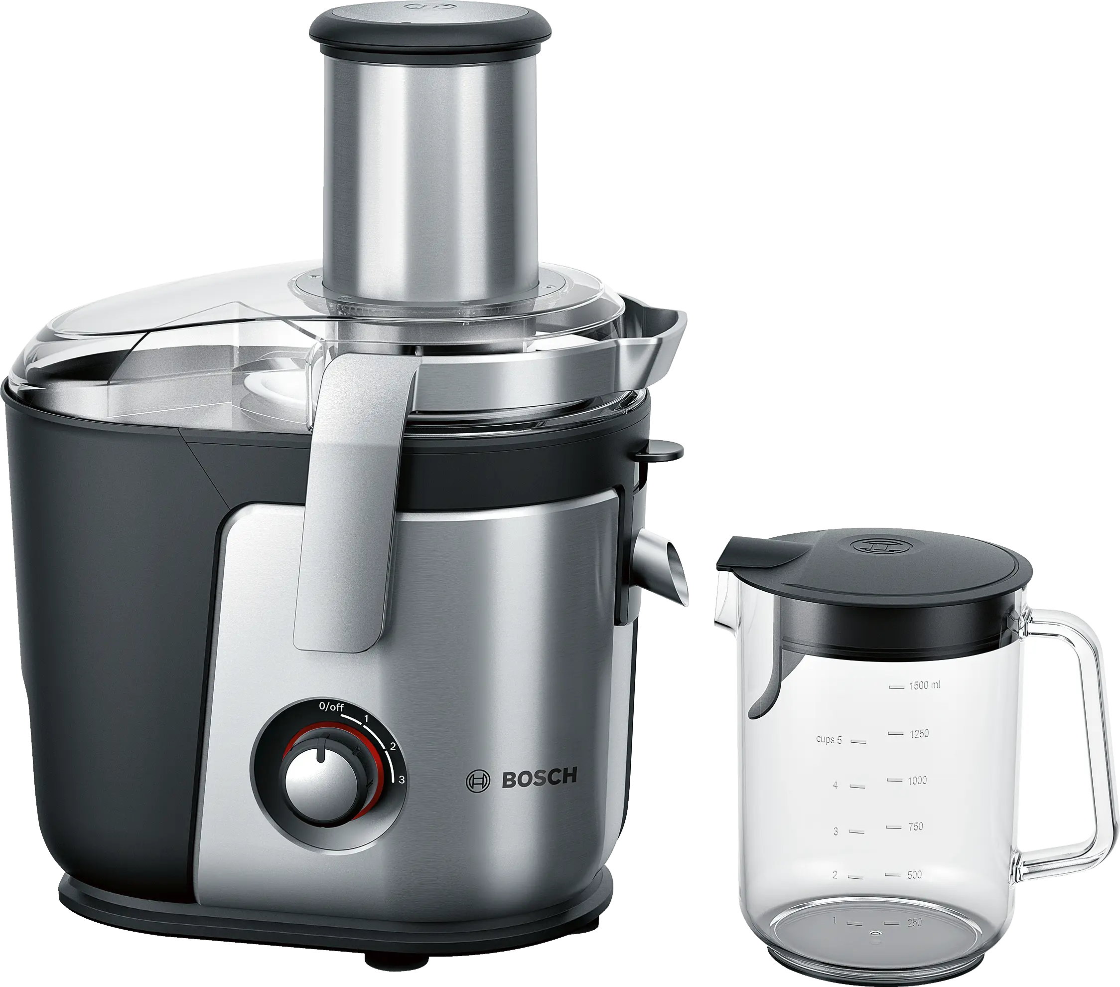 Bosch MES4010 VitaJuice 4 Centrifugal Juicer 1200W Silver Black product view 10
