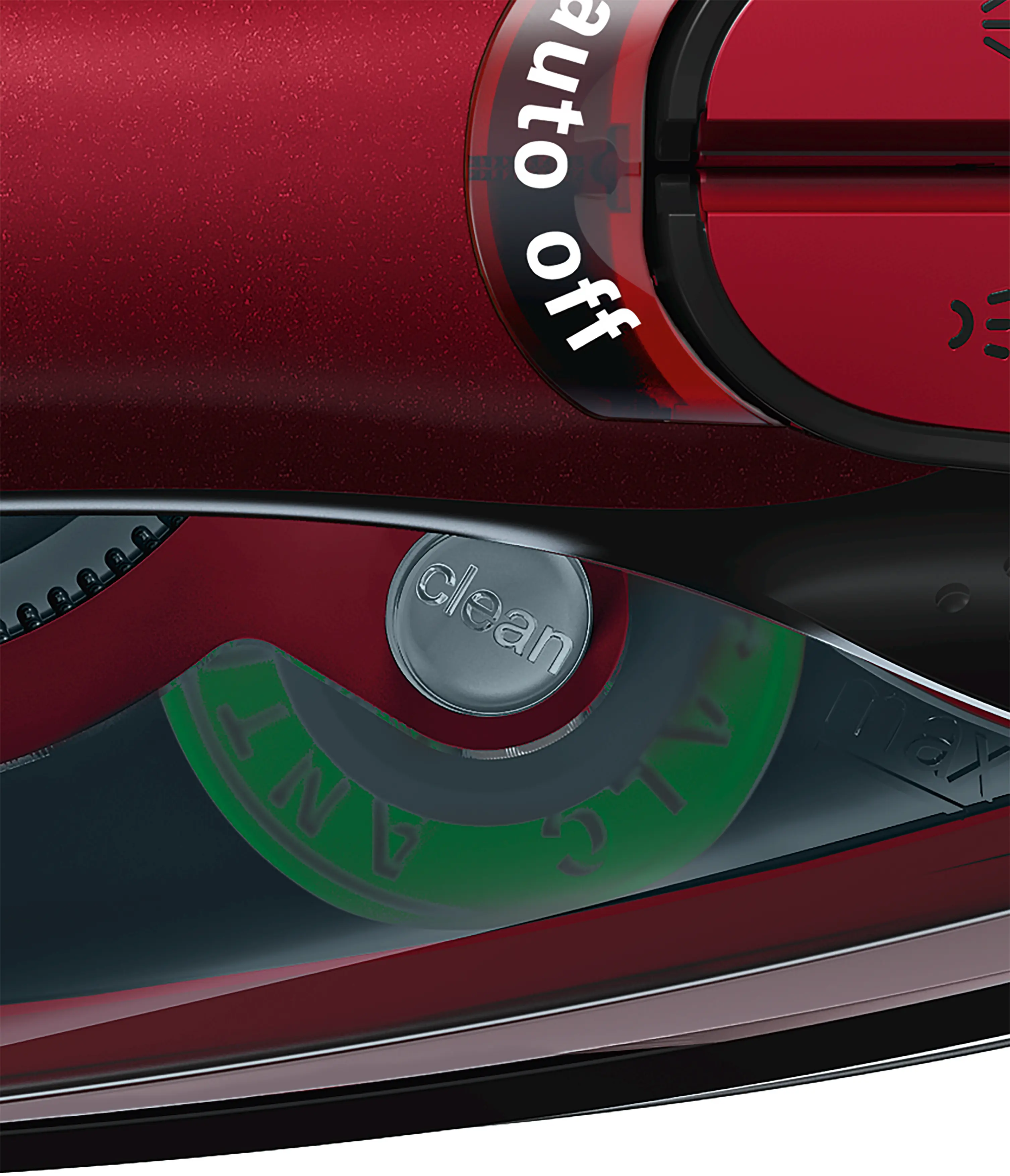 Bosch TDA503011P Sensixxx DA50 EditionRosso Steam Iron 3000W Black Red product view 8