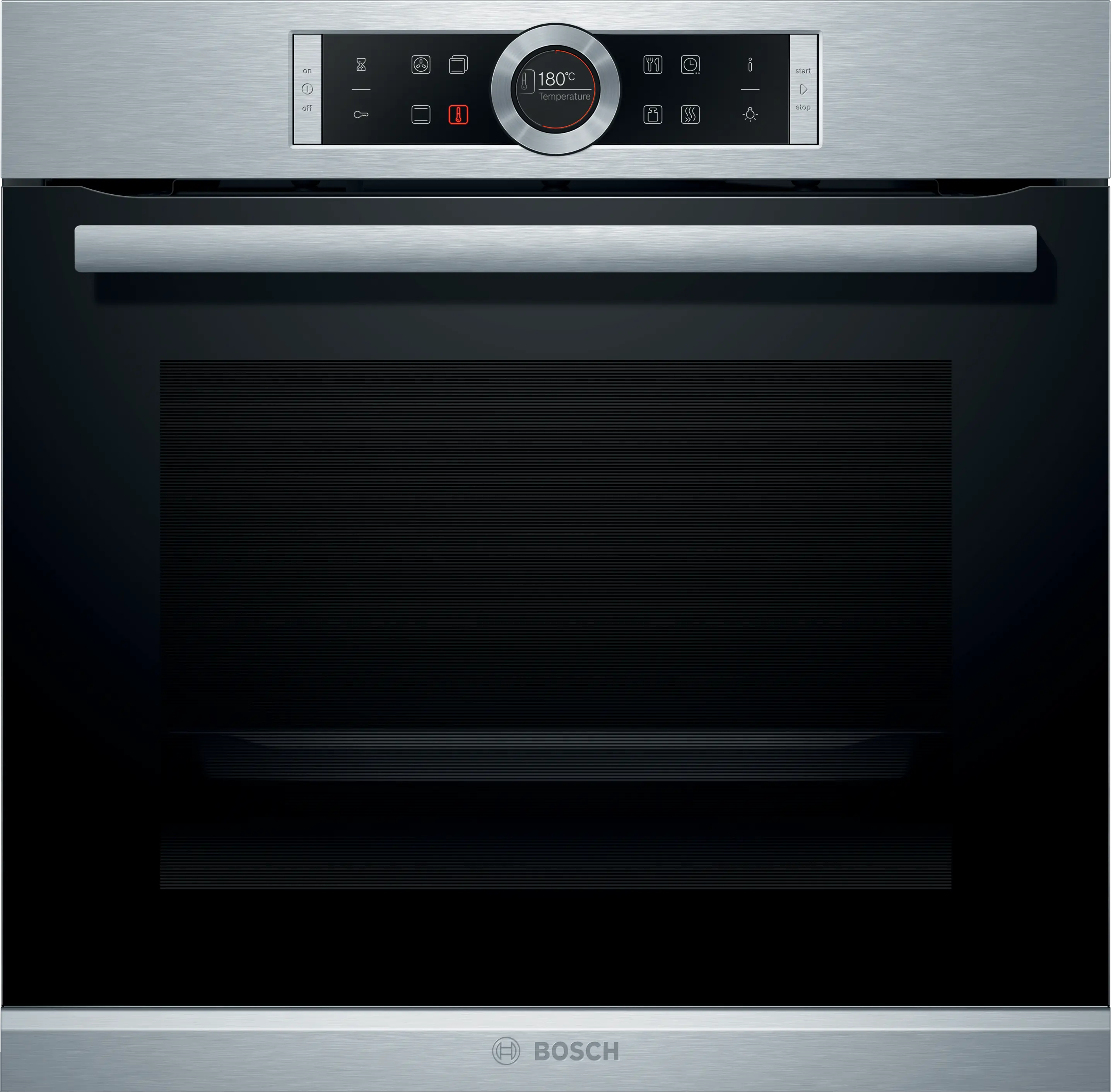 BOSCH HBG635BS1 Built in Elec Oven Serie8 60cm 71lit A+ S.Steel