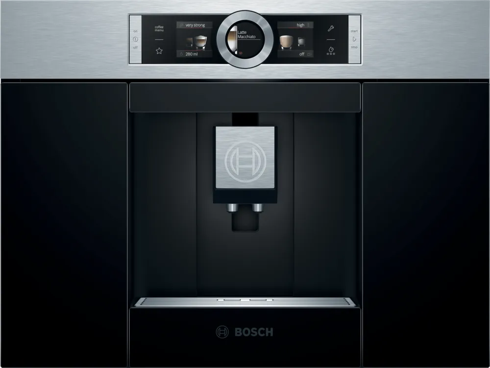 Bosch CTL636ES1 Series 8 Built-In Fully Automatic Coffee Machine Stainless Steel main product image
