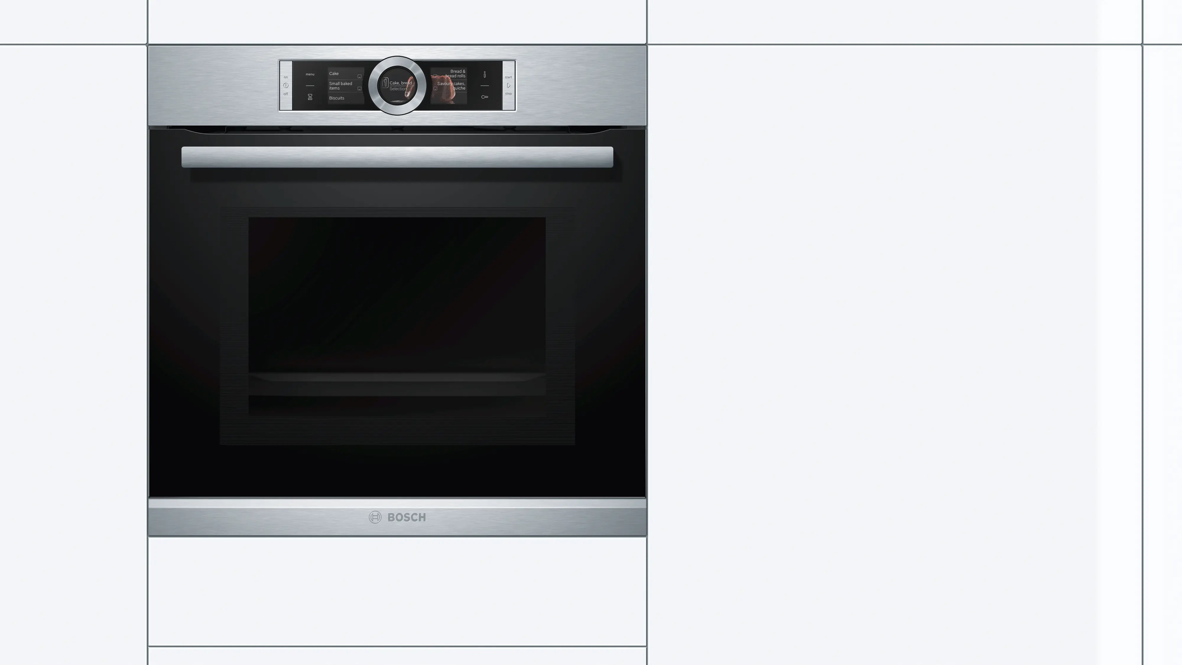 Bosch HMG636BS1 Serie 8 Built-In Oven with Microwave 60cm 67L Stainless Steel - Bosch Built-in microwave / combi oven product image 2