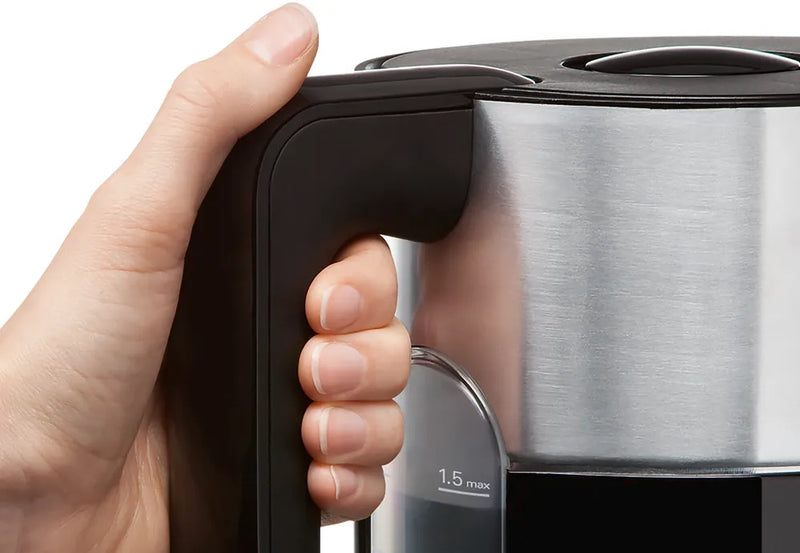 Water Kettle 1.5Lit 2000-2400W Black+S.Steel