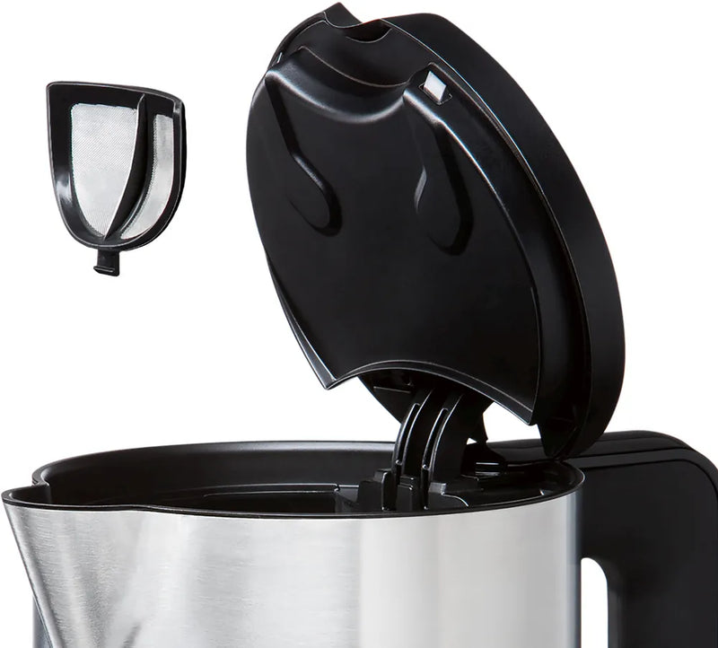 Water Kettle 1.5Lit 2000-2400W Black+S.Steel
