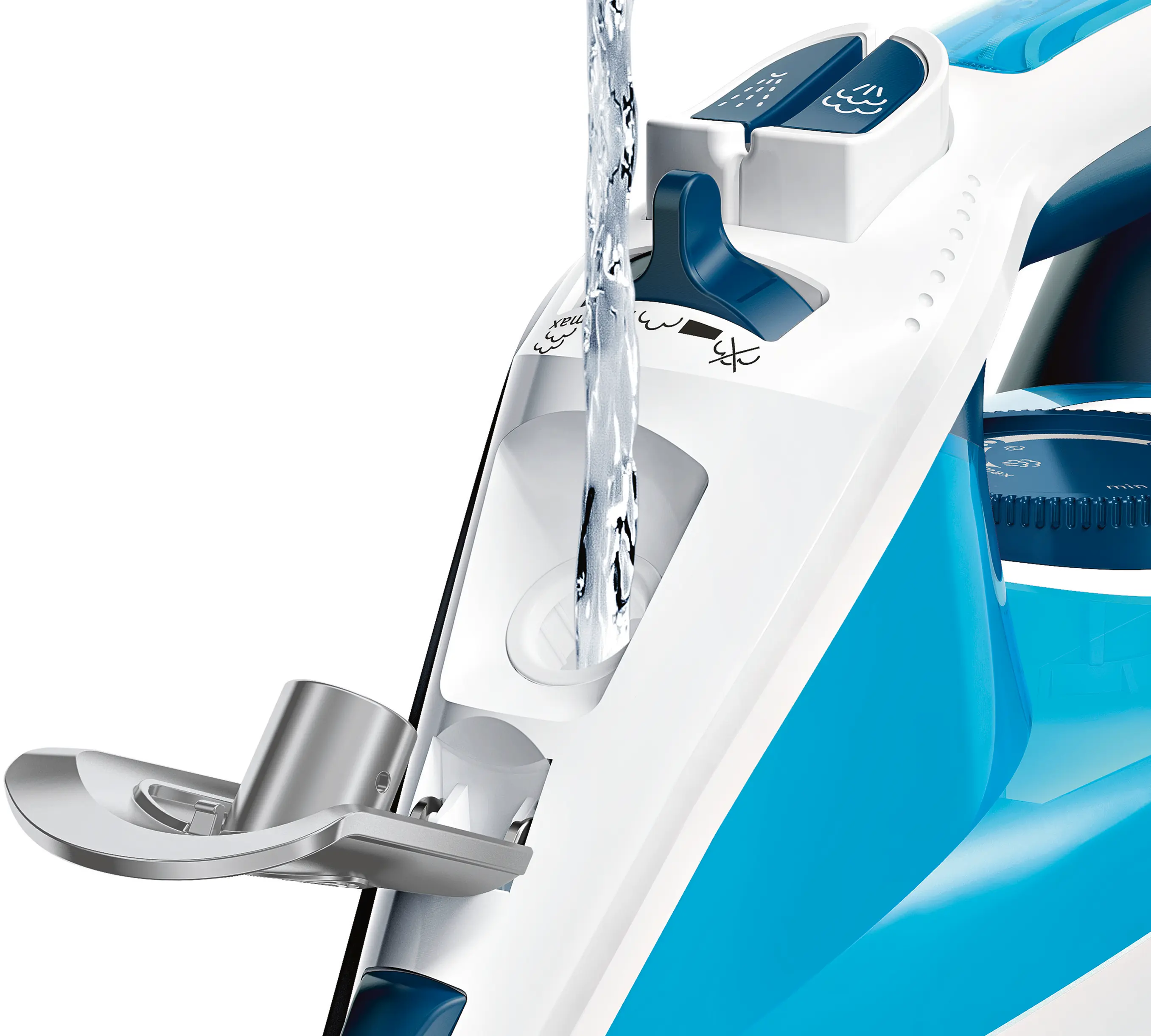 Bosch TDA3028210 Sensixxx DA30 SensorSecure Steam Iron 2800W Blue product view 3