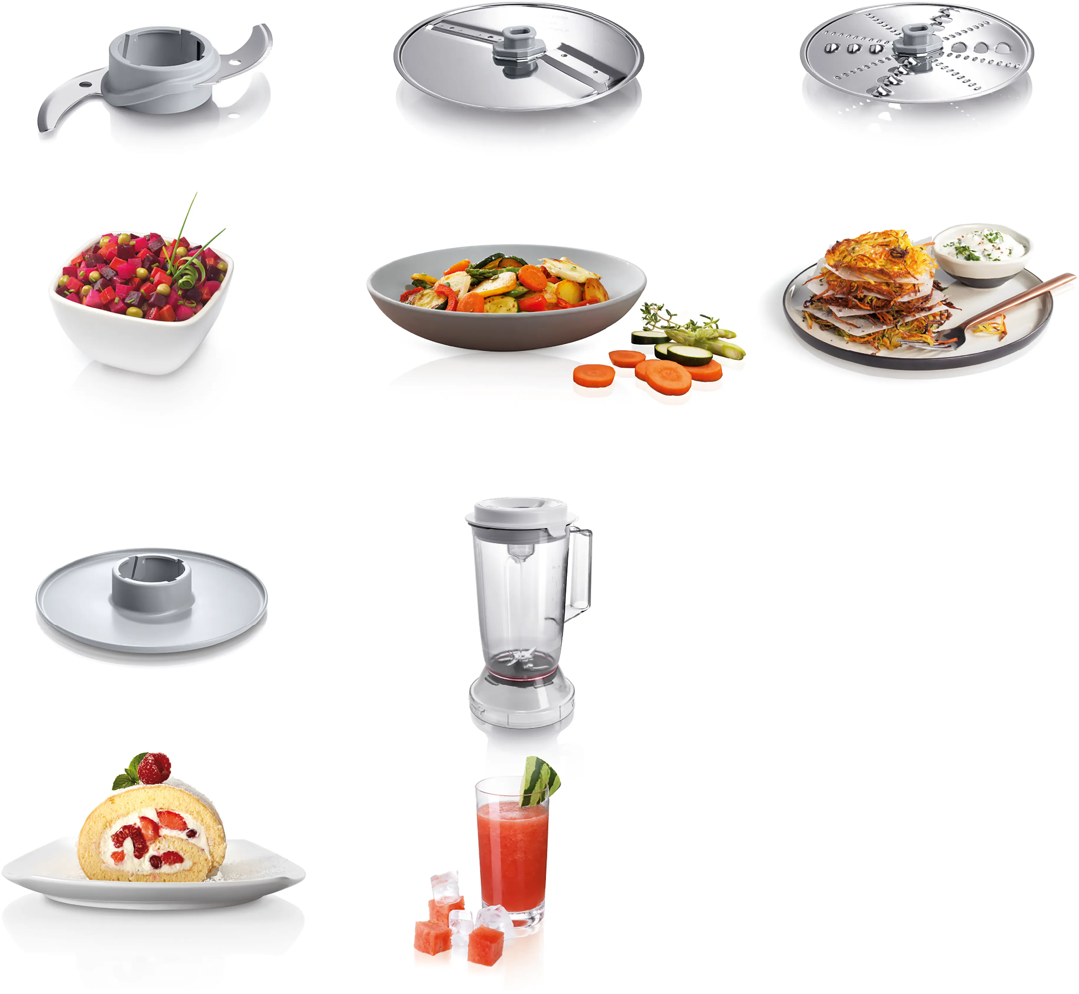 Bosch MCM3200W MultiTalent 3 Food Processor 800W White product view 9