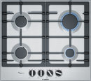 BOSCH PCP6A5B90M Built In Gas Hob 60cm Serie 8 S.S Cast Iron