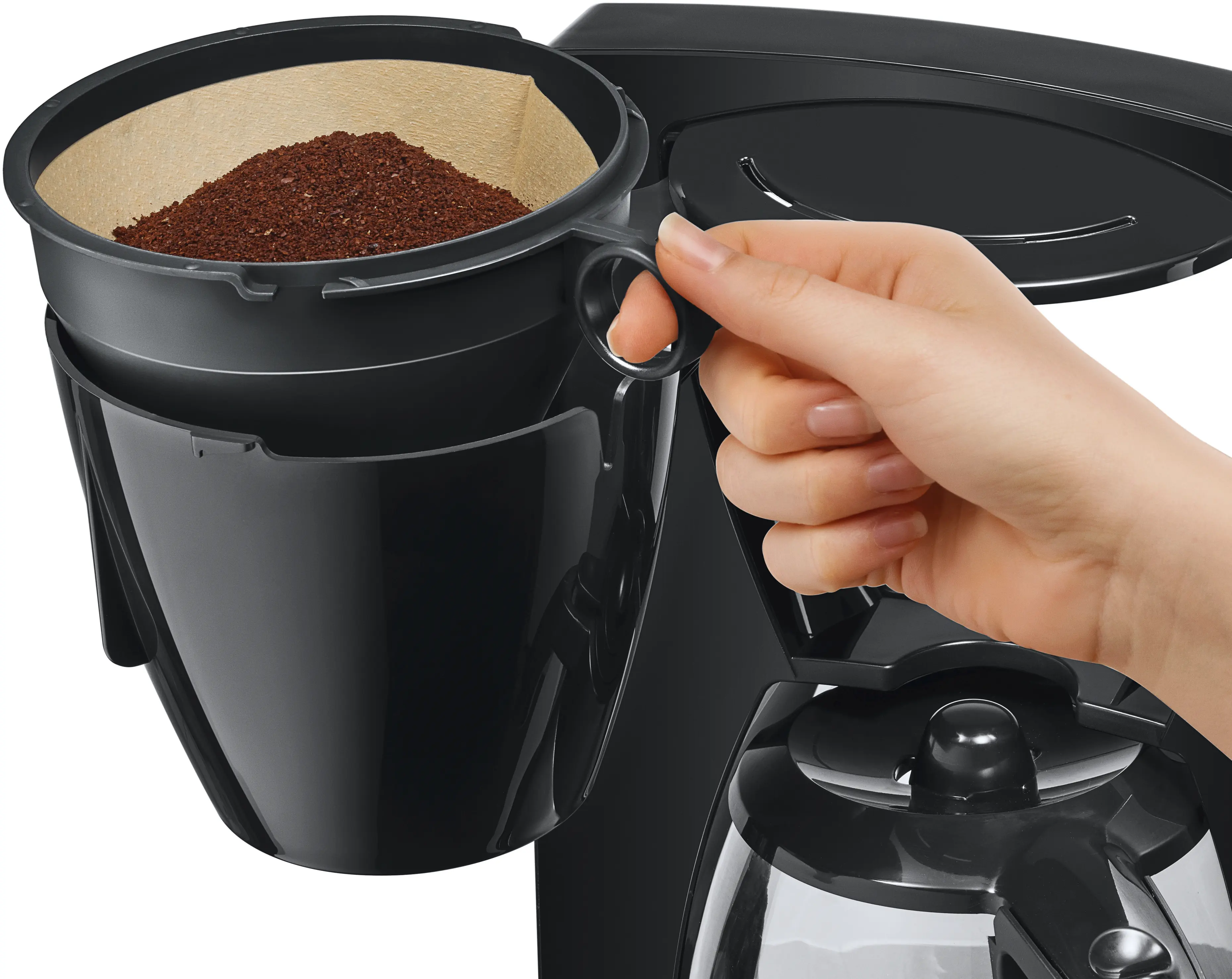 Bosch TKA6A043 ComfortLine Filter Coffee Maker 1200W Black product view 5