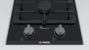 BOSCH PRB3A6D70M Built In Gas Ceramic Hob 2-Burners 30cm Serie8